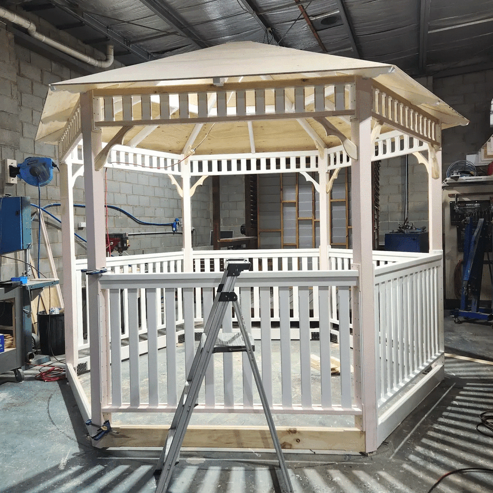 timber gazebo