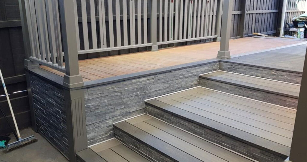 Composite-decking-steps