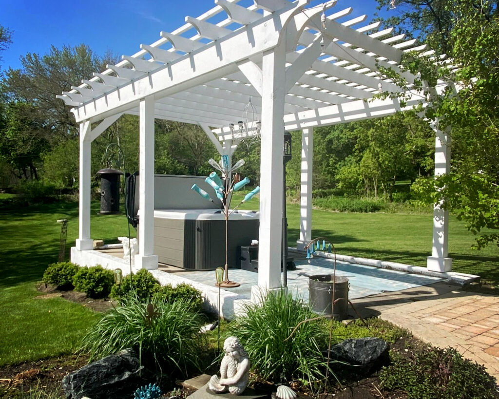 Timber pergola kit