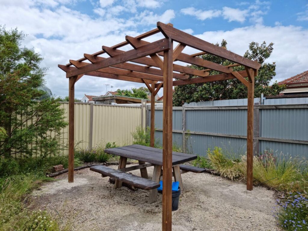 Timber pergola kit