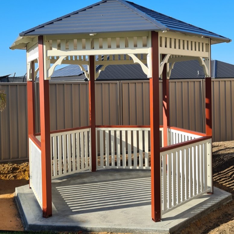 Timber Gazebo just built