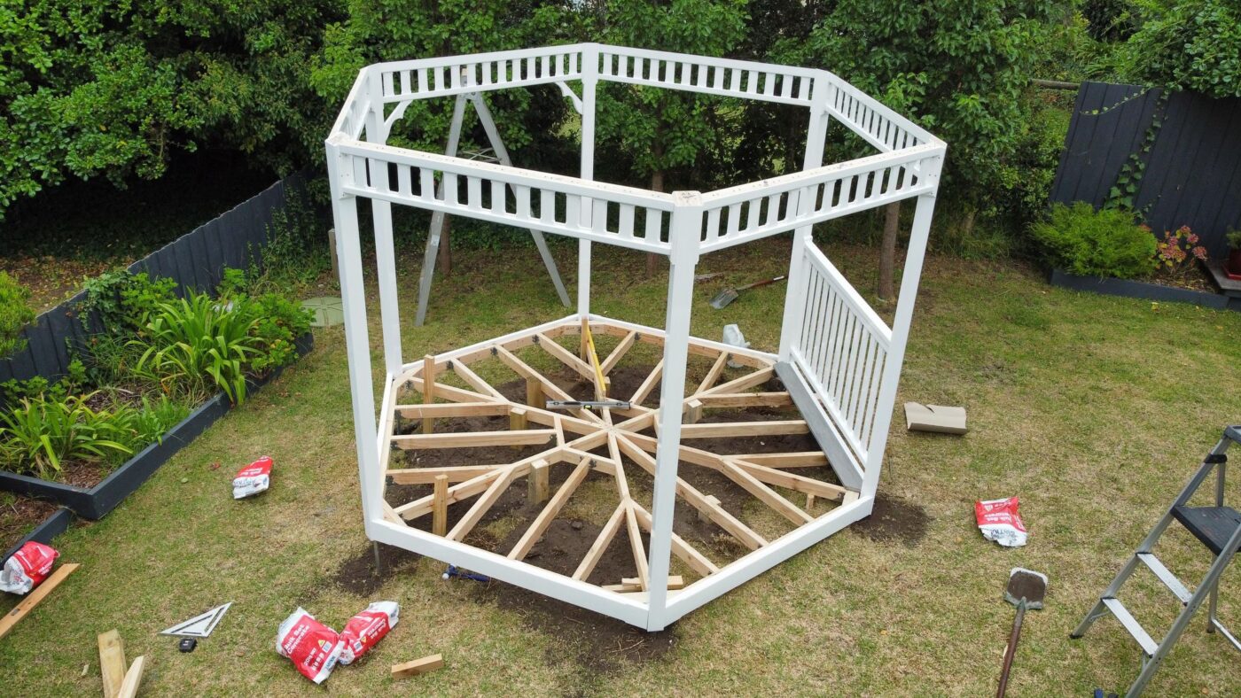 Hex Gazebo builders Melbourne