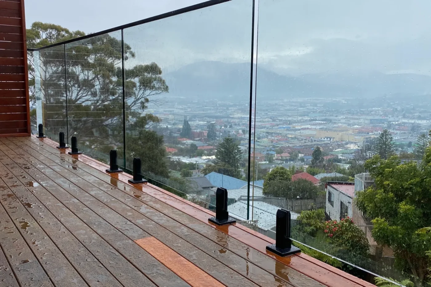 Glass balustrade